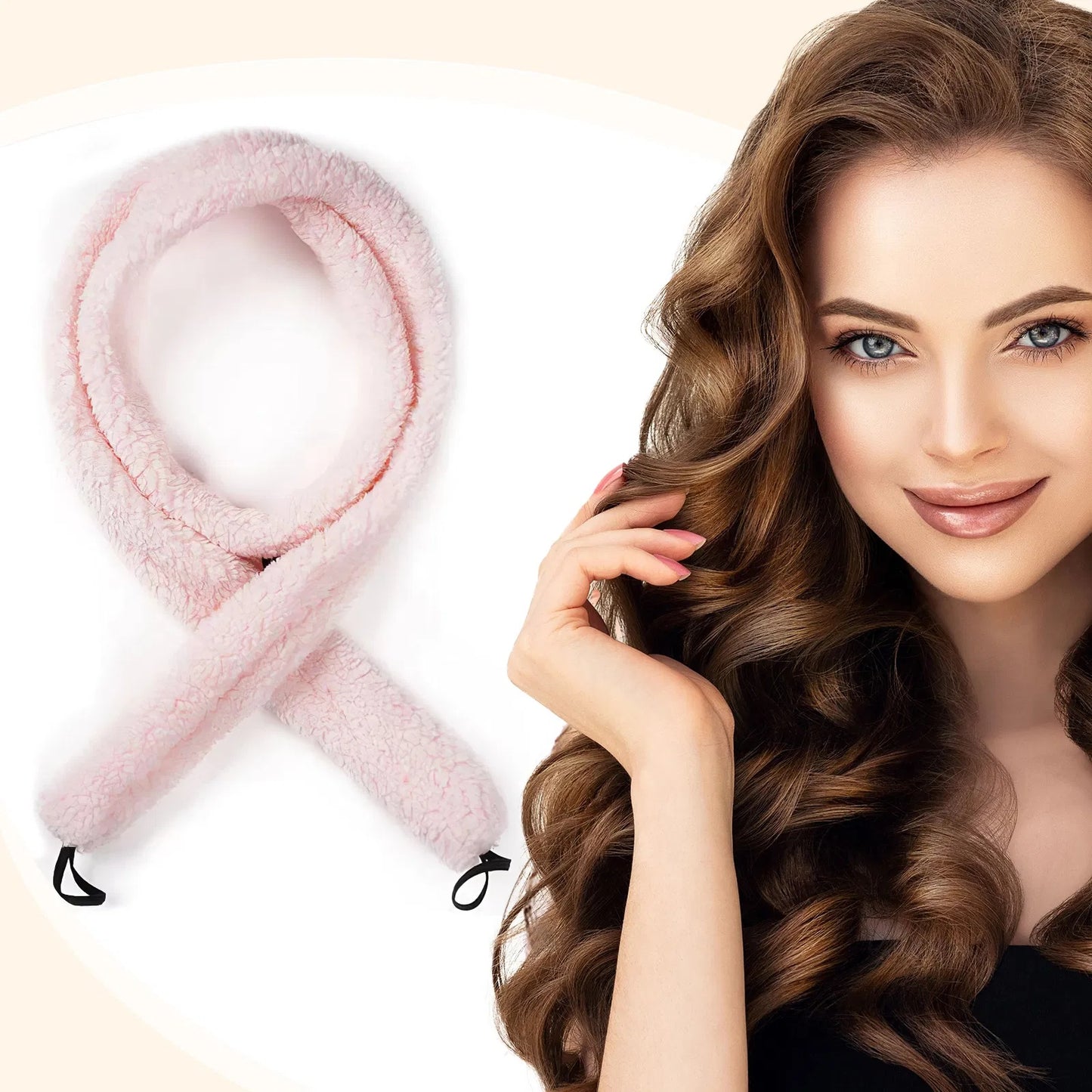 SilkSpiral™ Heatless Hair Curler Set – No Heat, No Damage