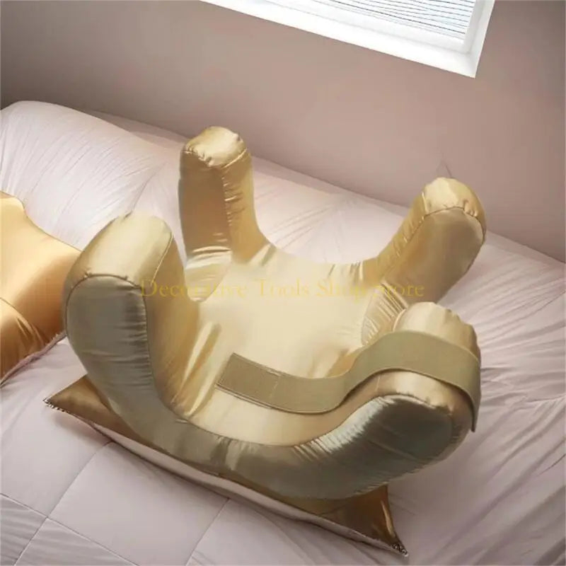 QX2E Face Pillows Satins Pillowcase! Beauty Sleep, AntiWrinkles-Aging