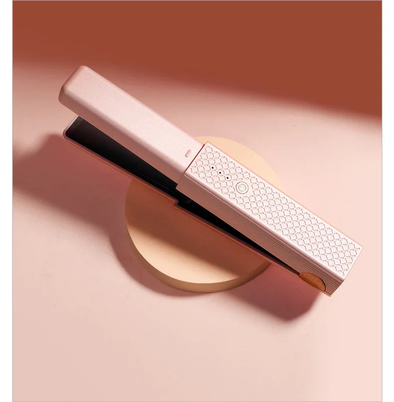 Dual-Purpose Hair Straightener And Curling Iron Splint Portable No Hair Damage Straight Curling Hair Styling Tool