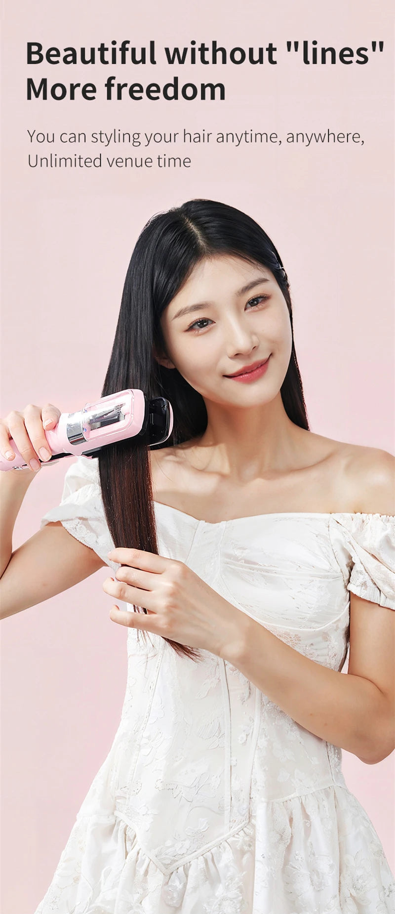 Split End Fixer – Cordless Hair Trimming Tool for Dry & Damaged Hair