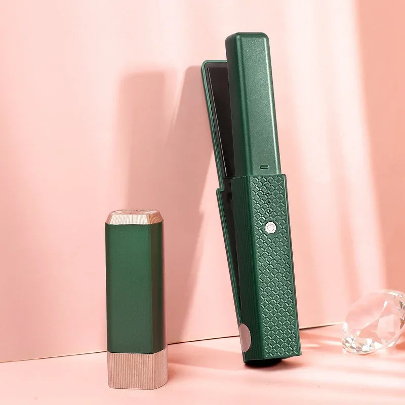 Dual-Purpose Hair Straightener And Curling Iron Splint Portable No Hair Damage Straight Curling Hair Styling Tool