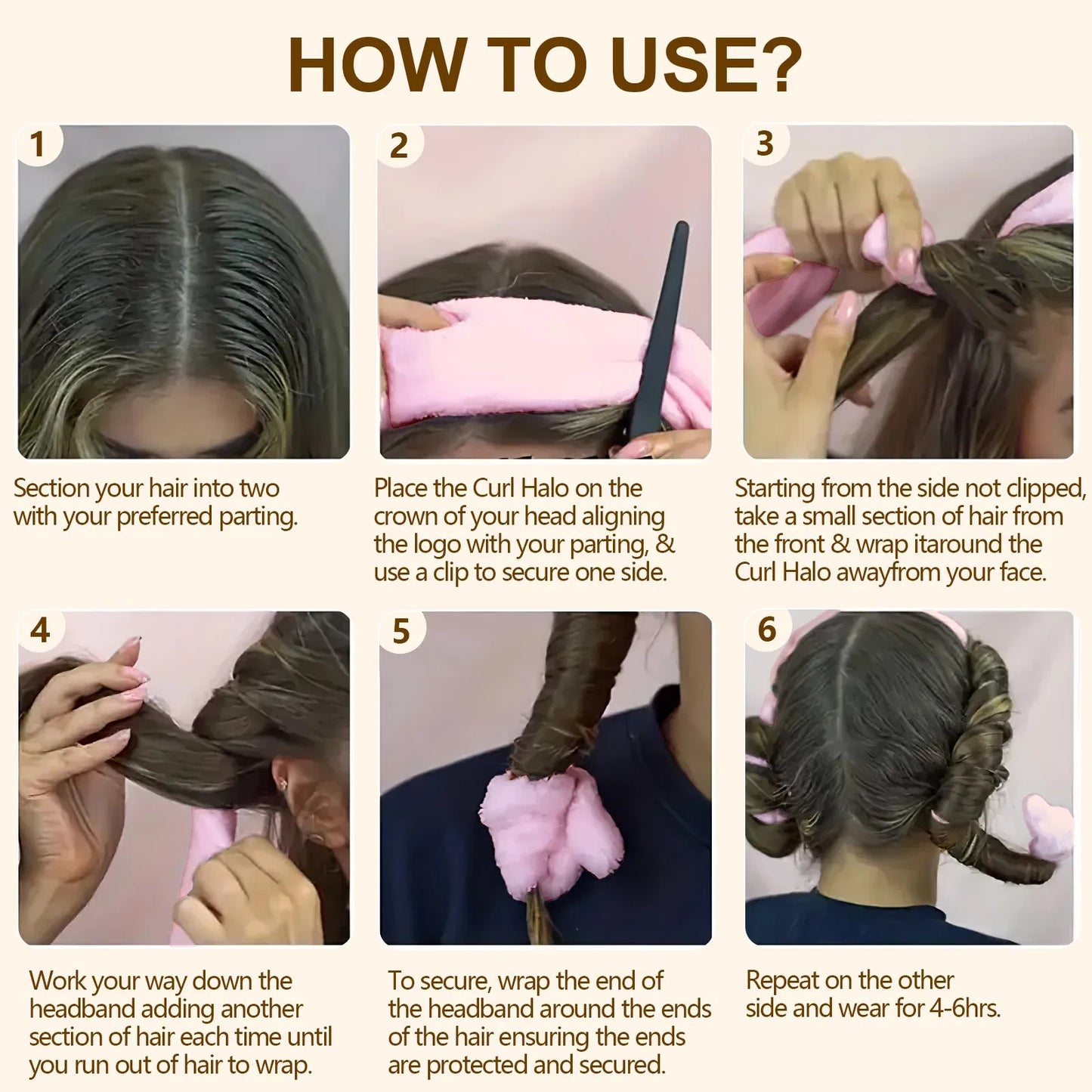 SilkSpiral™ Heatless Hair Curler Set – No Heat, No Damage
