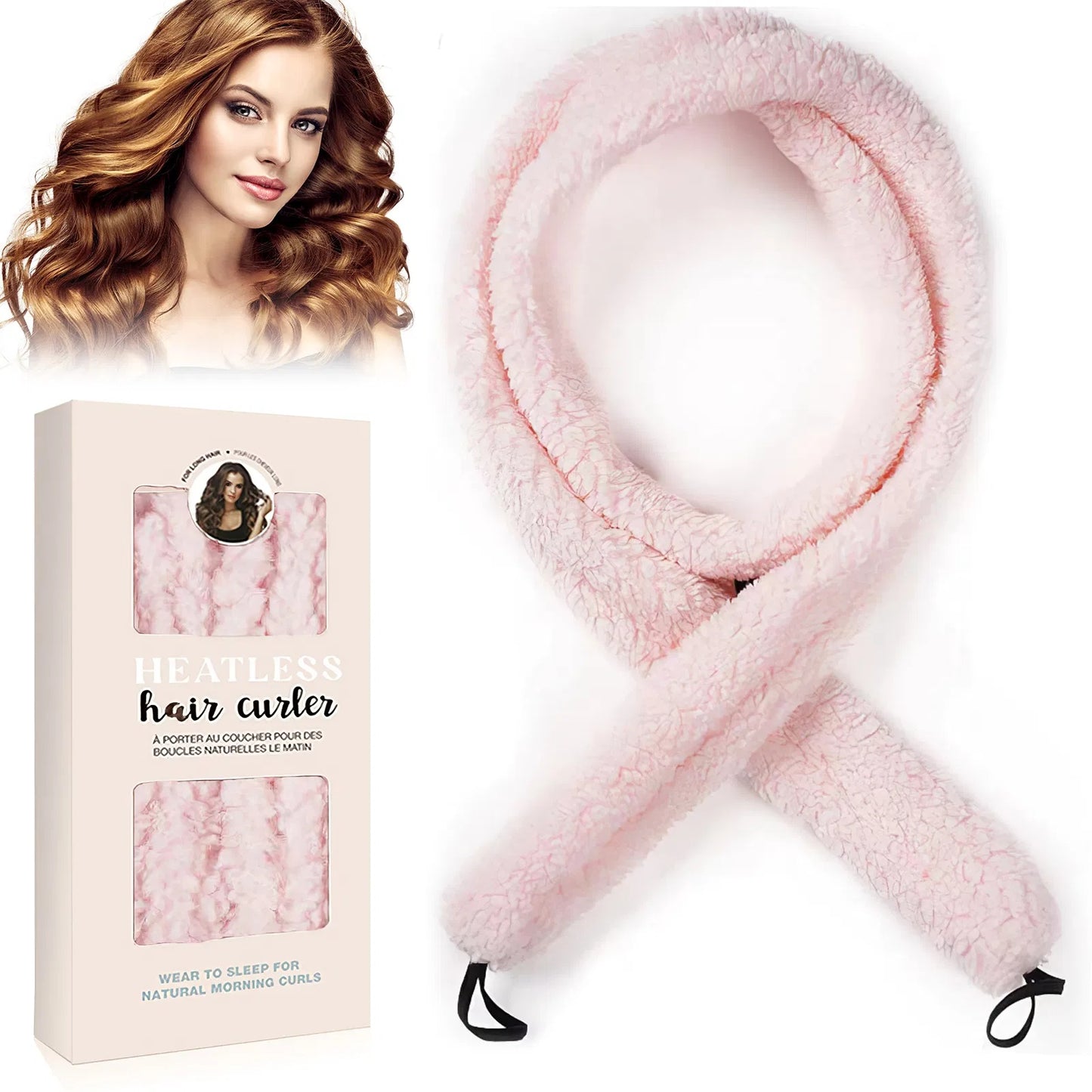 SilkSpiral™ Heatless Hair Curler Set – No Heat, No Damage
