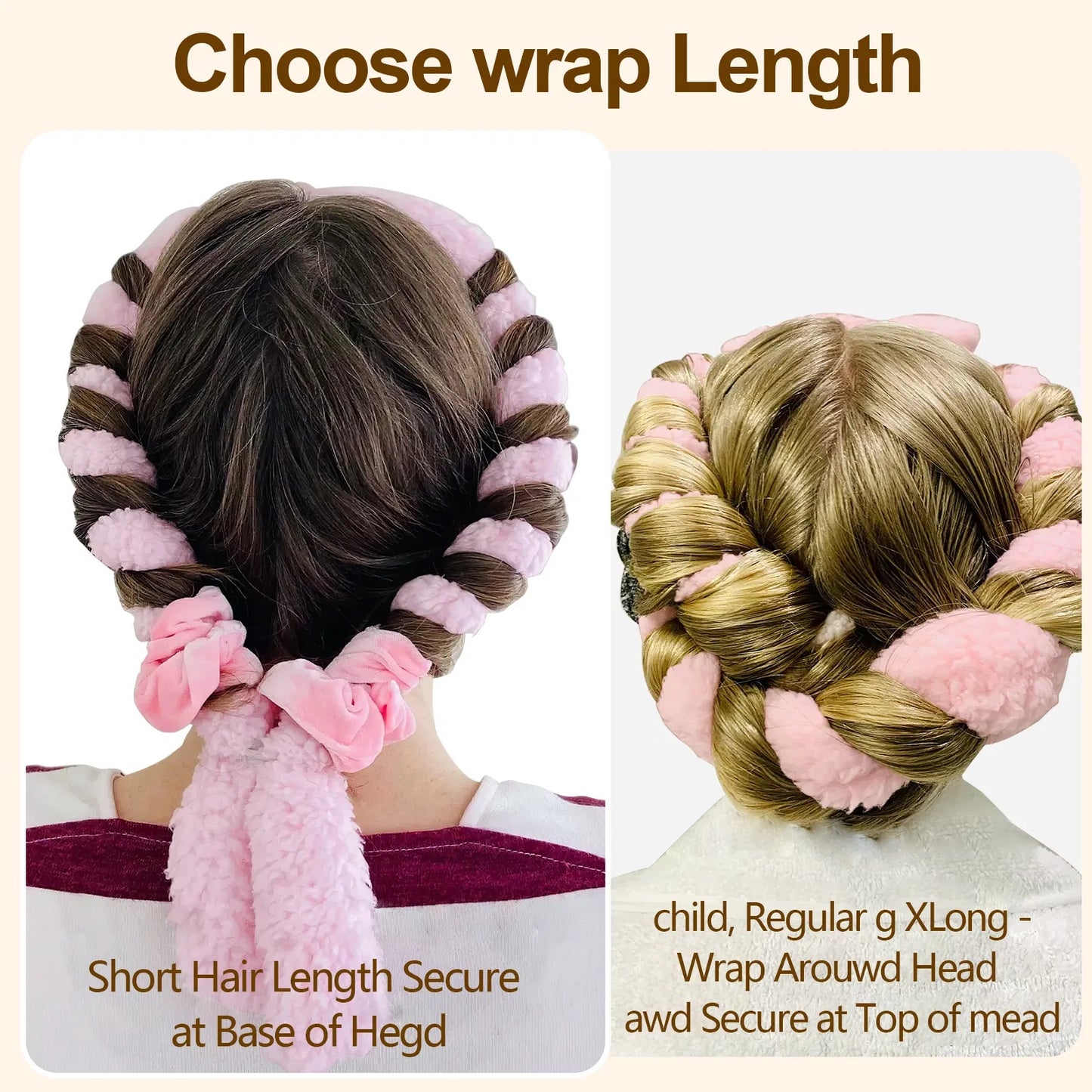 SilkSpiral™ Heatless Hair Curler Set – No Heat, No Damage