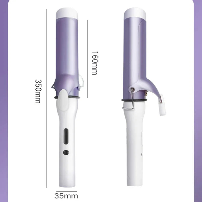 40mm Curling Barrel 30 Seconds Fast Heating Curling Irons Korean Style Large Wave Curler Negative Ion Ceramic glaze hair care