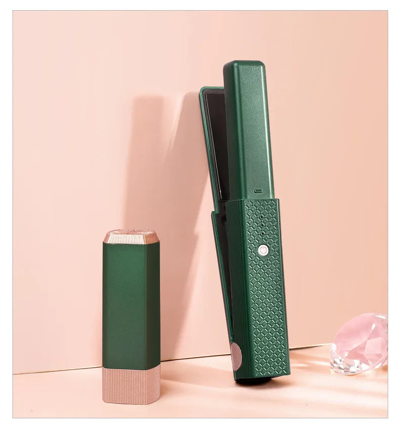Dual-Purpose Hair Straightener And Curling Iron Splint Portable No Hair Damage Straight Curling Hair Styling Tool