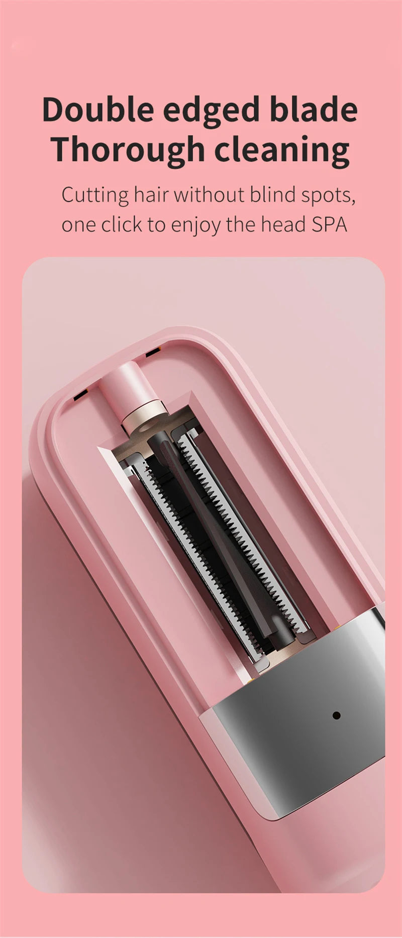 Split End Fixer – Cordless Hair Trimming Tool for Dry & Damaged Hair