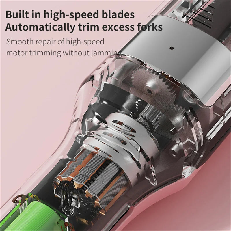 Split End Fixer – Cordless Hair Trimming Tool for Dry & Damaged Hair